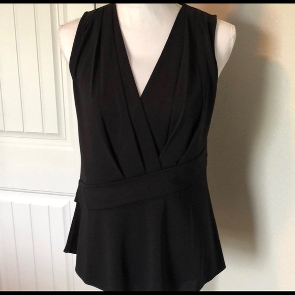 NWT Banana Republic Sleeveless Wrap Top - Picture 1 of 7